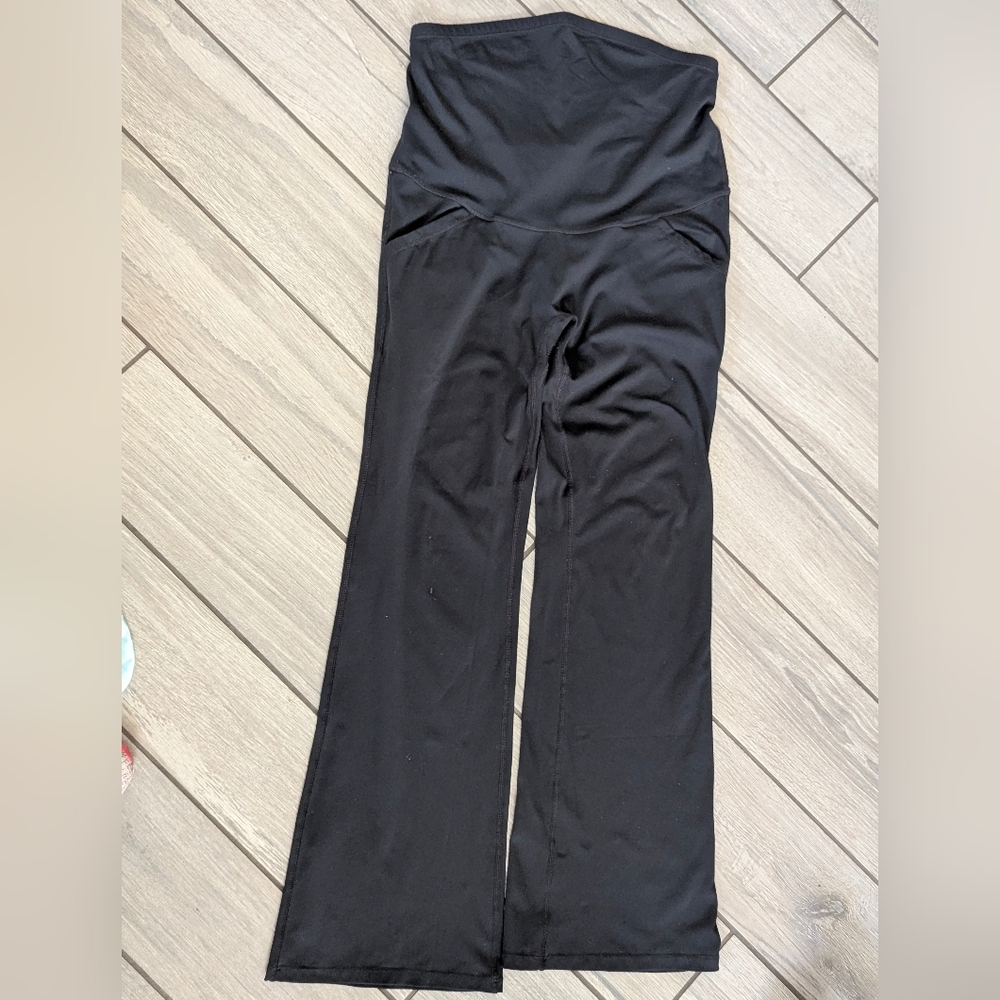 Poshdivah Women's Maternity Flare Leggings Size XL
